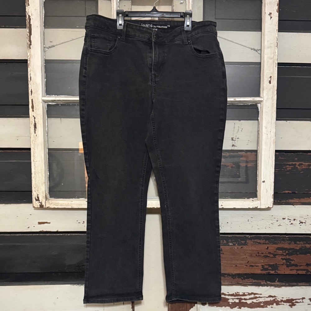 Maurice’s Black bootcut jeans